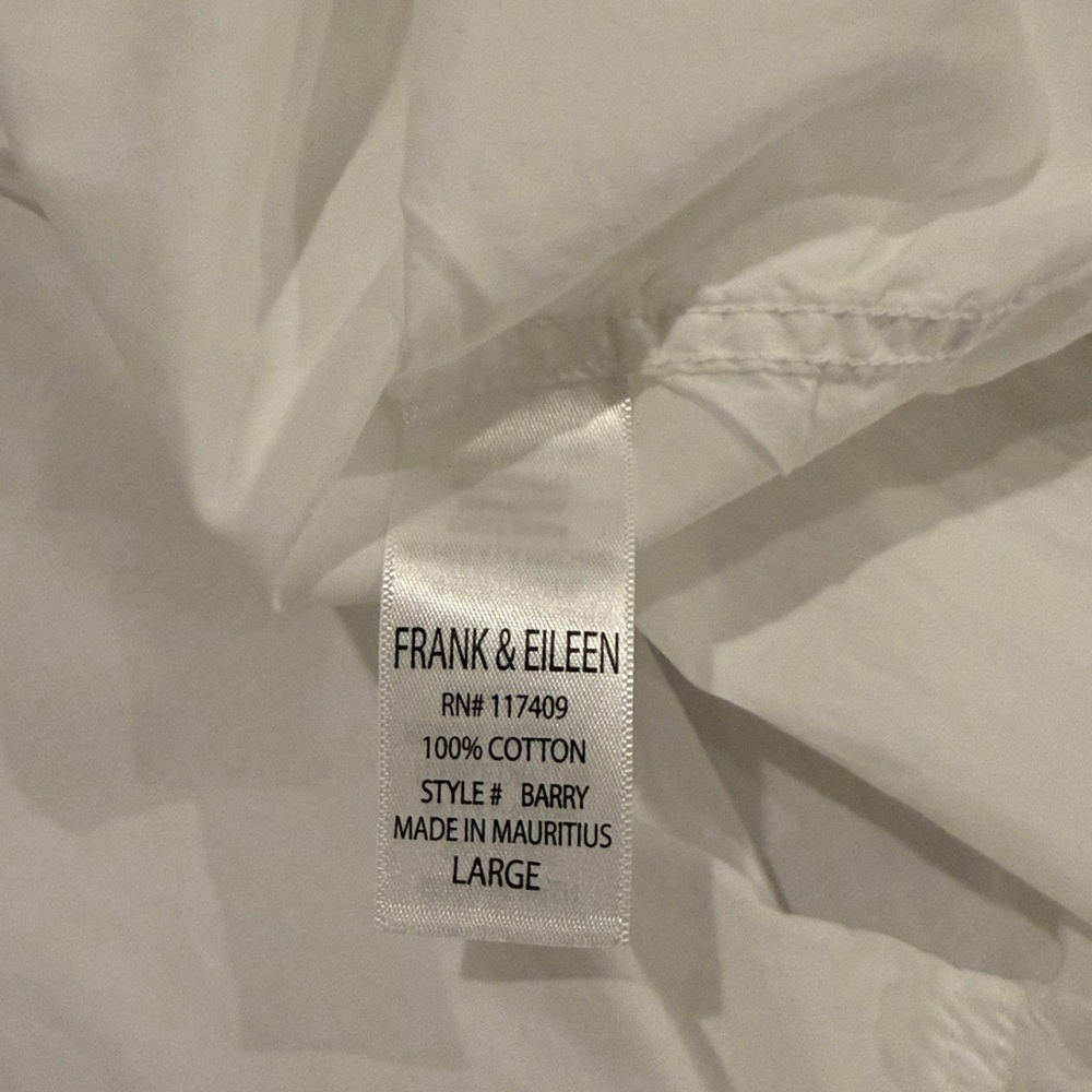 Frank & Eileen Classic White Button-Down Shirt - Picture 4 of 4